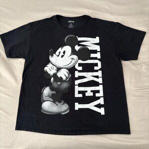 Mickey Mouse Black and White Tee